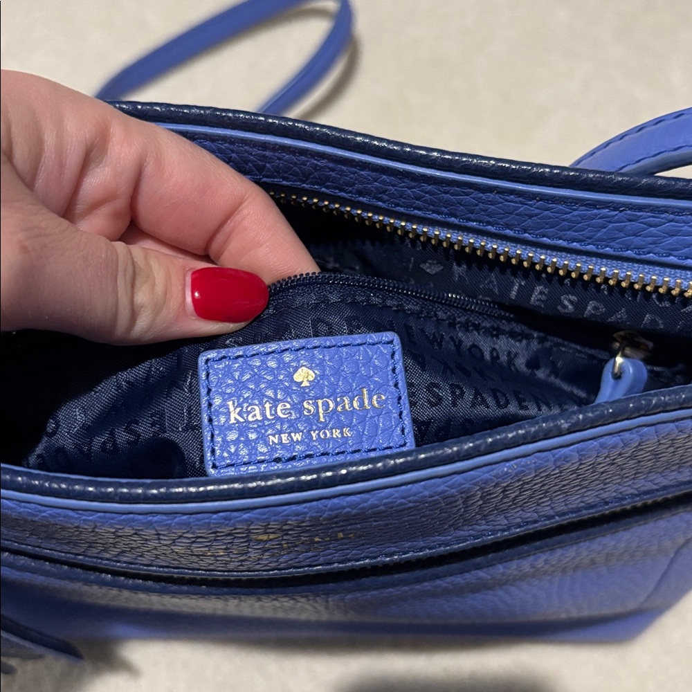 Kate Spade Vibrant Blue Crossbody Bag - Picture 5 of 6